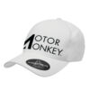 Motor Monkey FlexFit 180 Cap- white